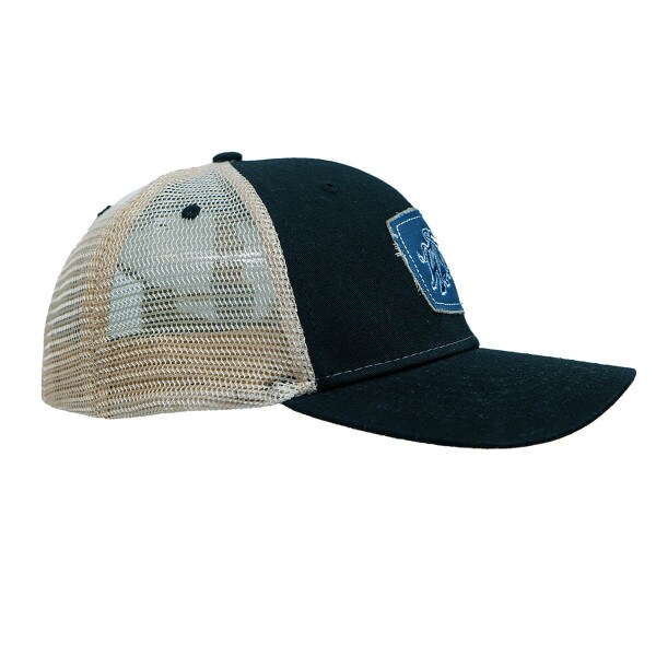 Black, Aggie Bull, Vintage, Cap, Hat